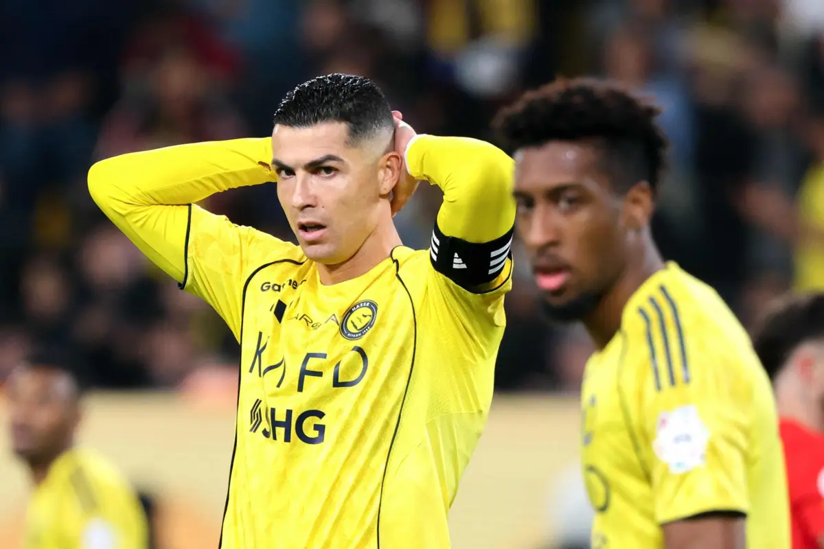 Cristiano Ronaldo não evitou a derrota do Al Nassr