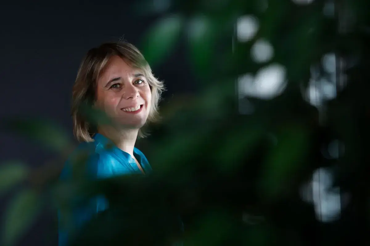 A candidata presidencial Catarina Martins