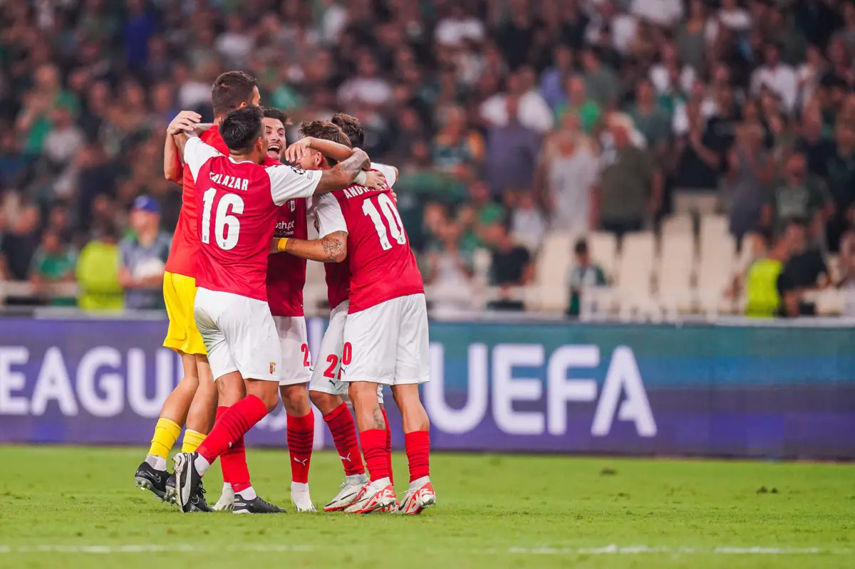 Imagem de contexto do artigo Sporting de Braga garante a Champions e encaixe milionário