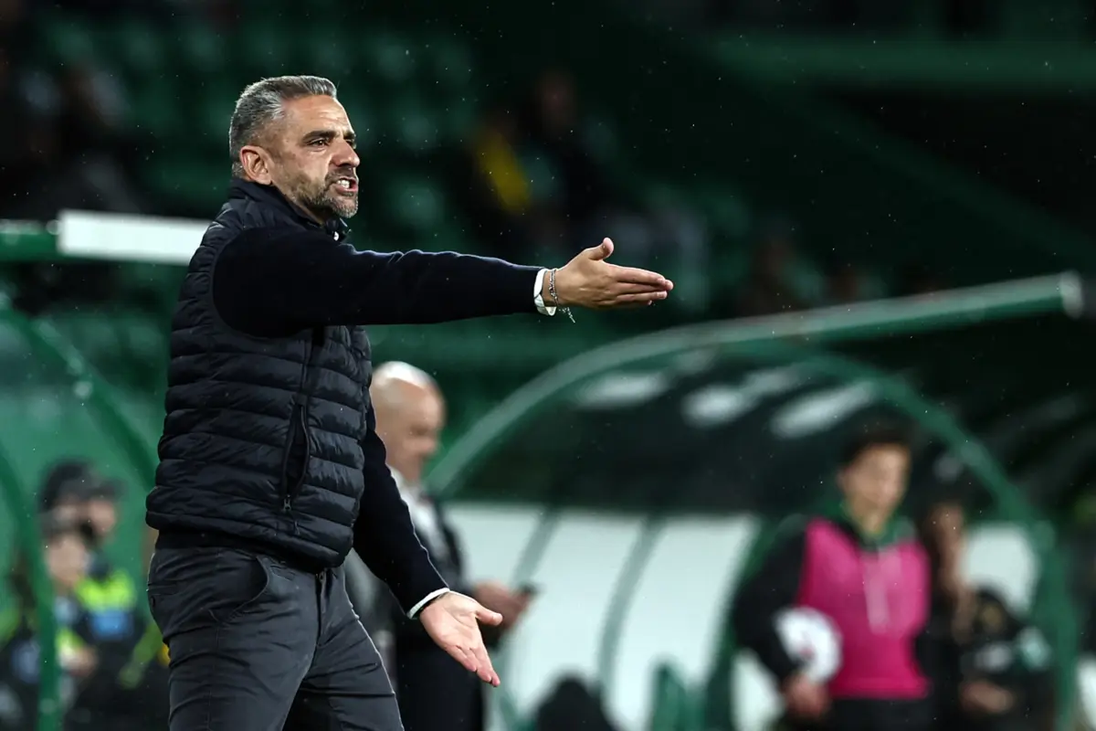 Rui Borges, treinador do Sporting