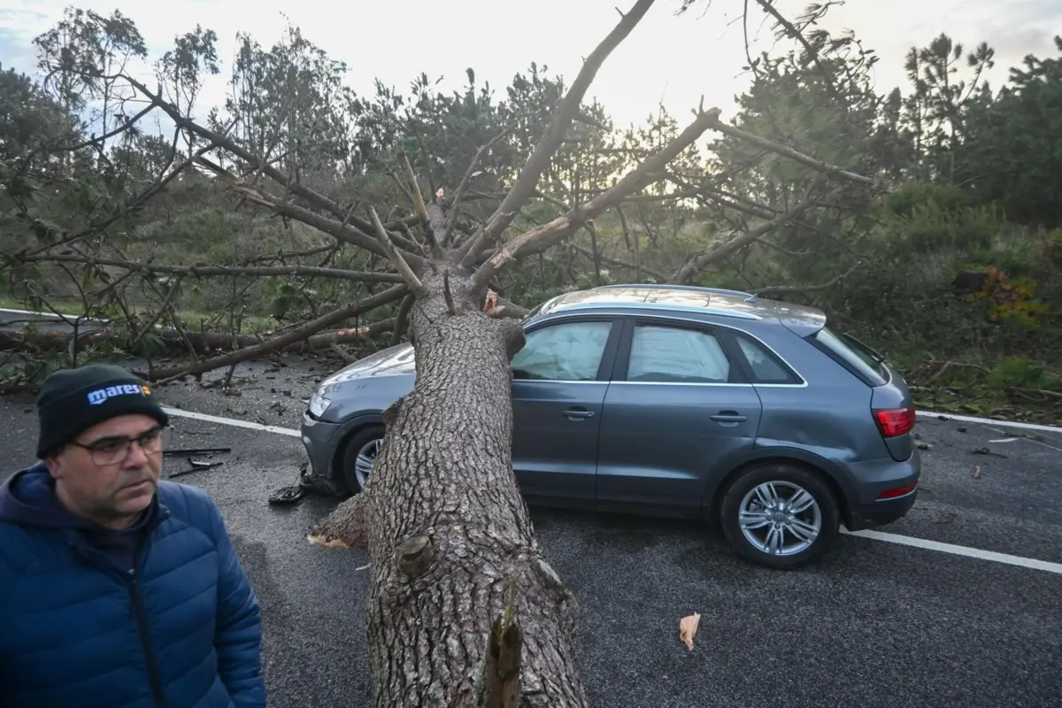 Zona centro é a mais afetada pelo mau tempo