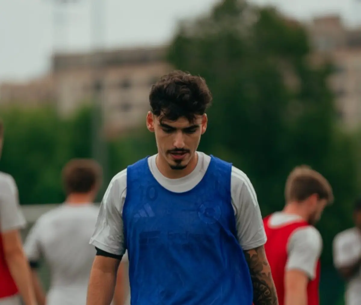 André Franco já integrou os treinos