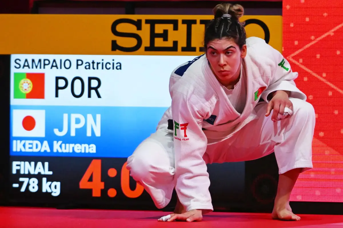 Judoca portuguesa venceu recentemente uma medalha de prata no Grand Slam de Tóquio