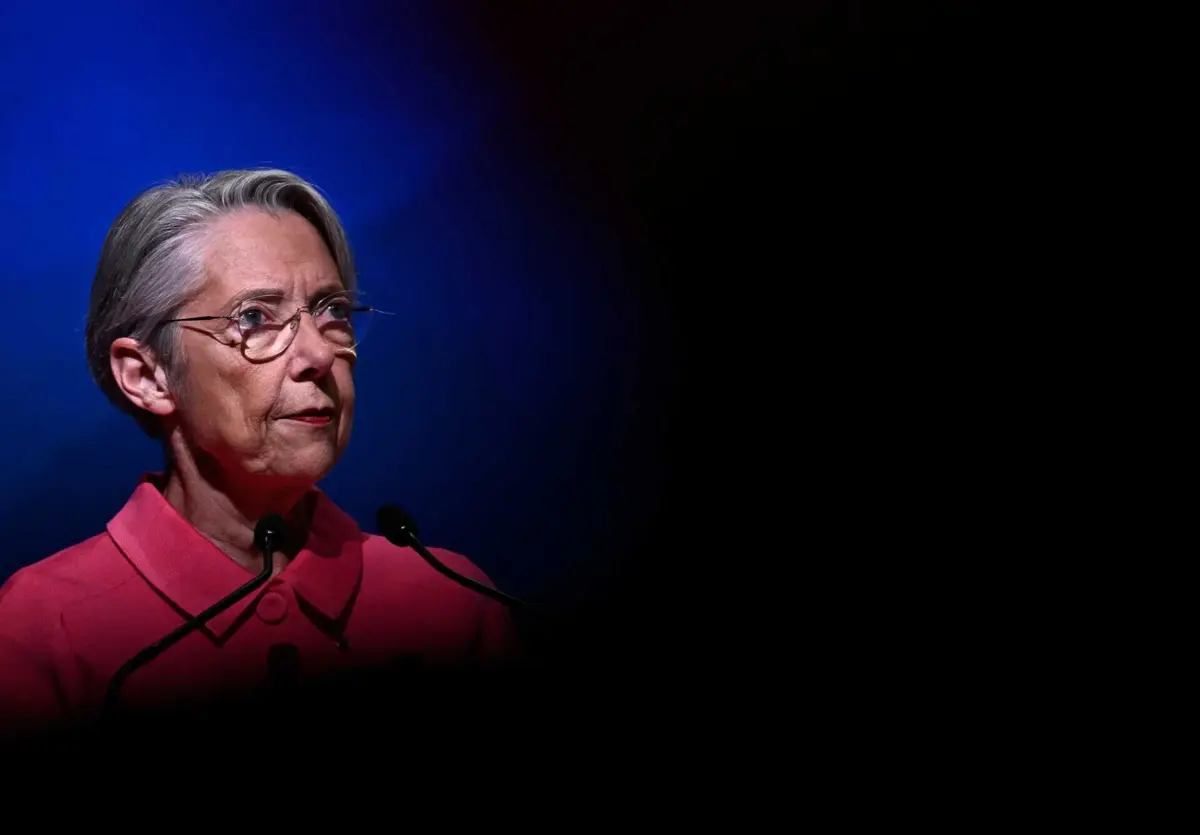 A primeira-ministra francesa, Élisabeth Borne