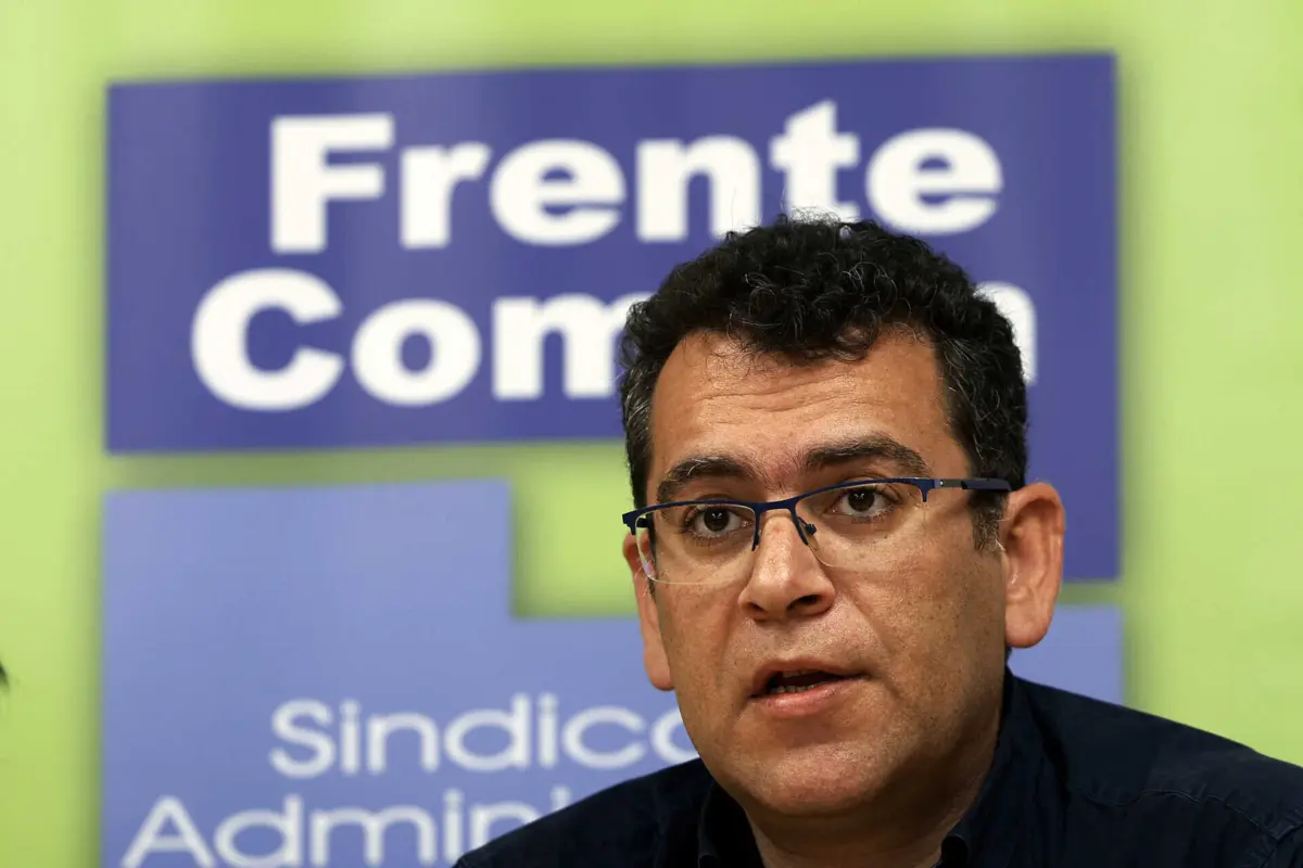 Sebastião Santana afirmou que a Frente Comum não está disposta a "patrocinar uma política de empobrecimento"