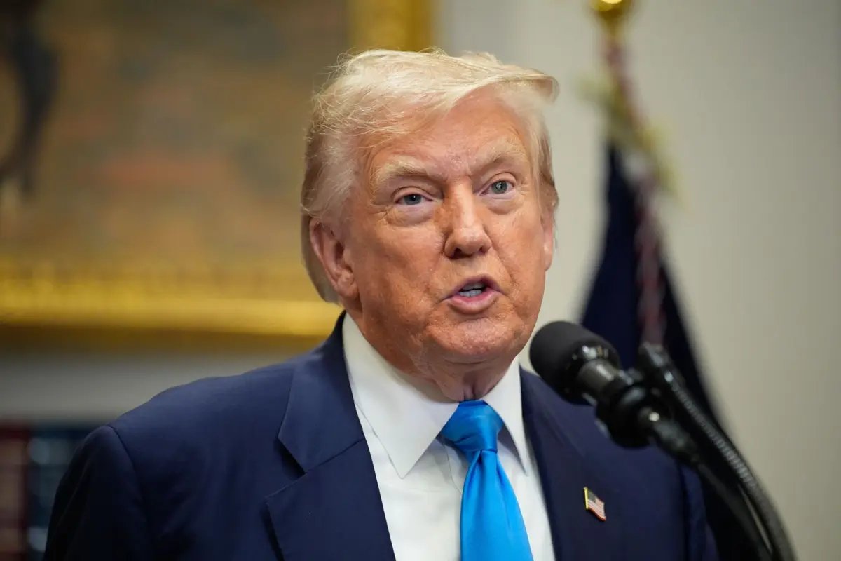 O presidente dos EUA, Donald Trump