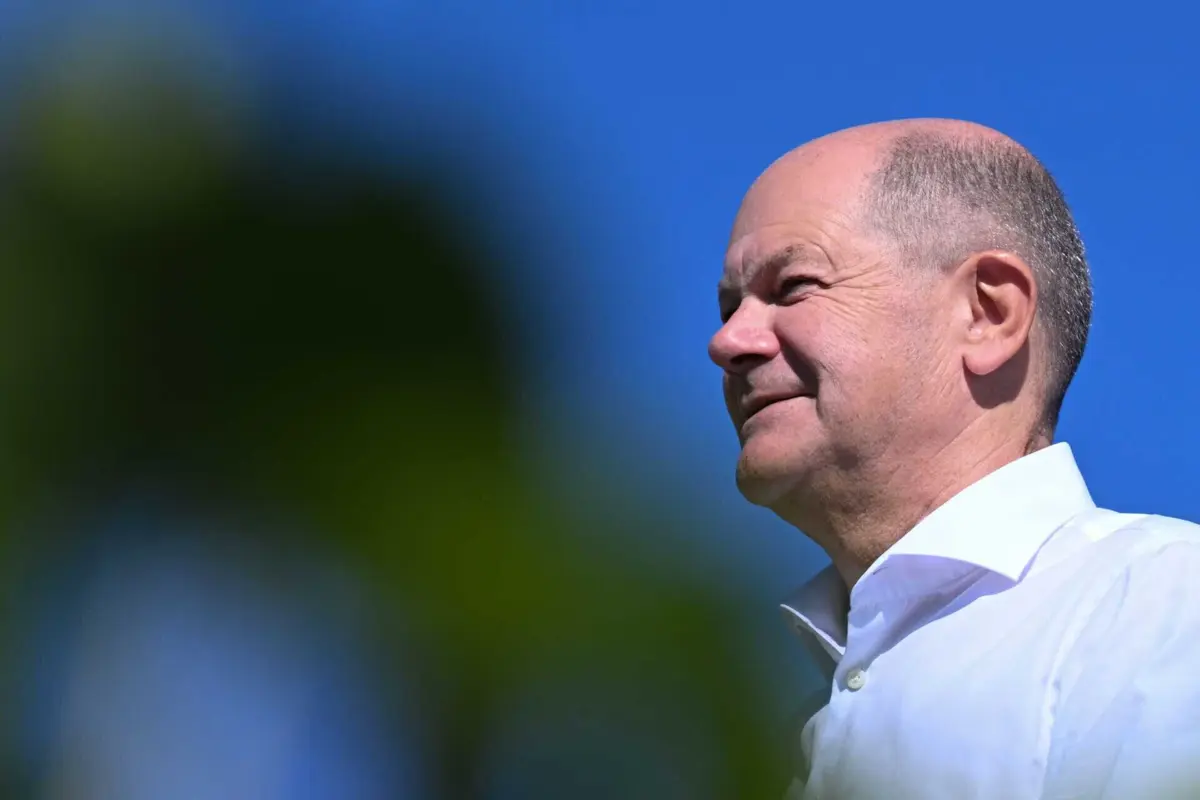 O chanceler alemão Olaf Scholz