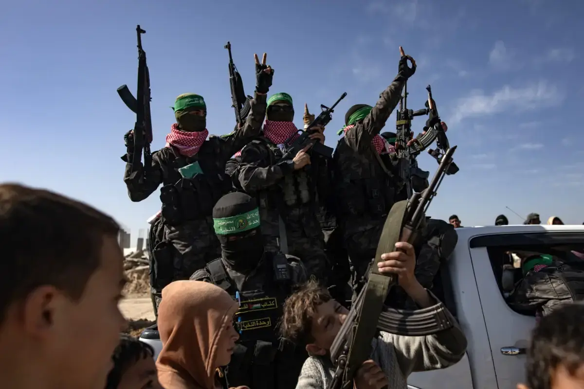 Imagem de contexto do artigo Hamas quer alterar cláusulas sobre desarmamento do plano para Gaza