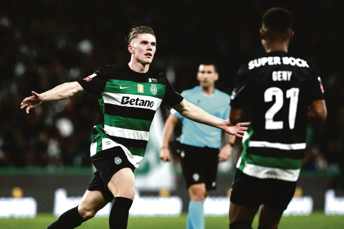 Gyokeres segue imparável. Soma 47 golos em 46 jogos pelos leões na época