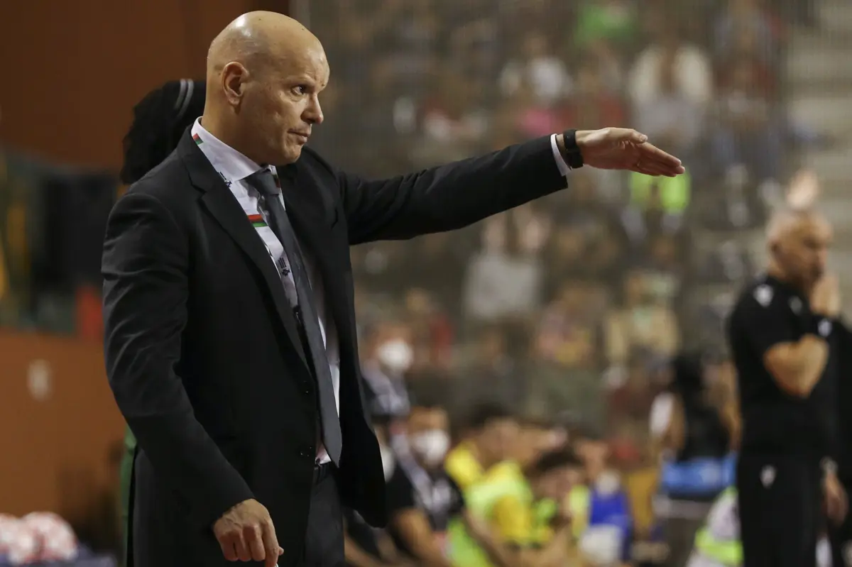 Jorge Braz, selecionador português de futsal