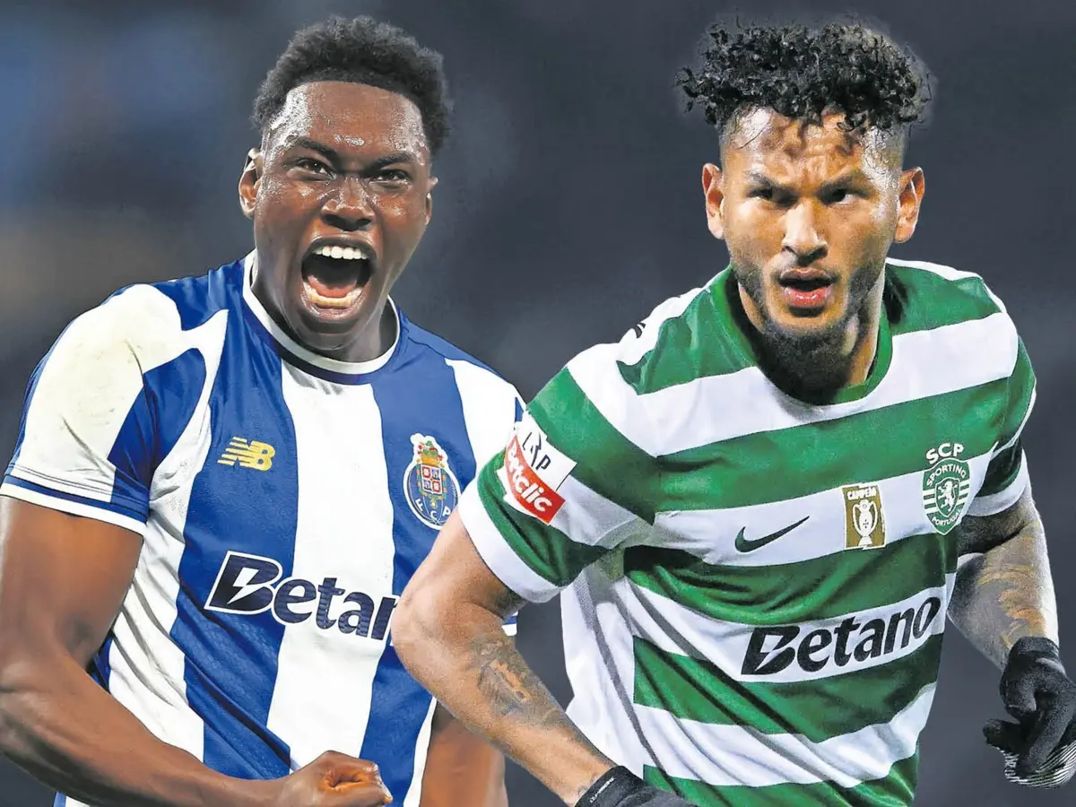 Samu e Luis Suárez são as referências do ataque de F. C. Porto e do Sporting