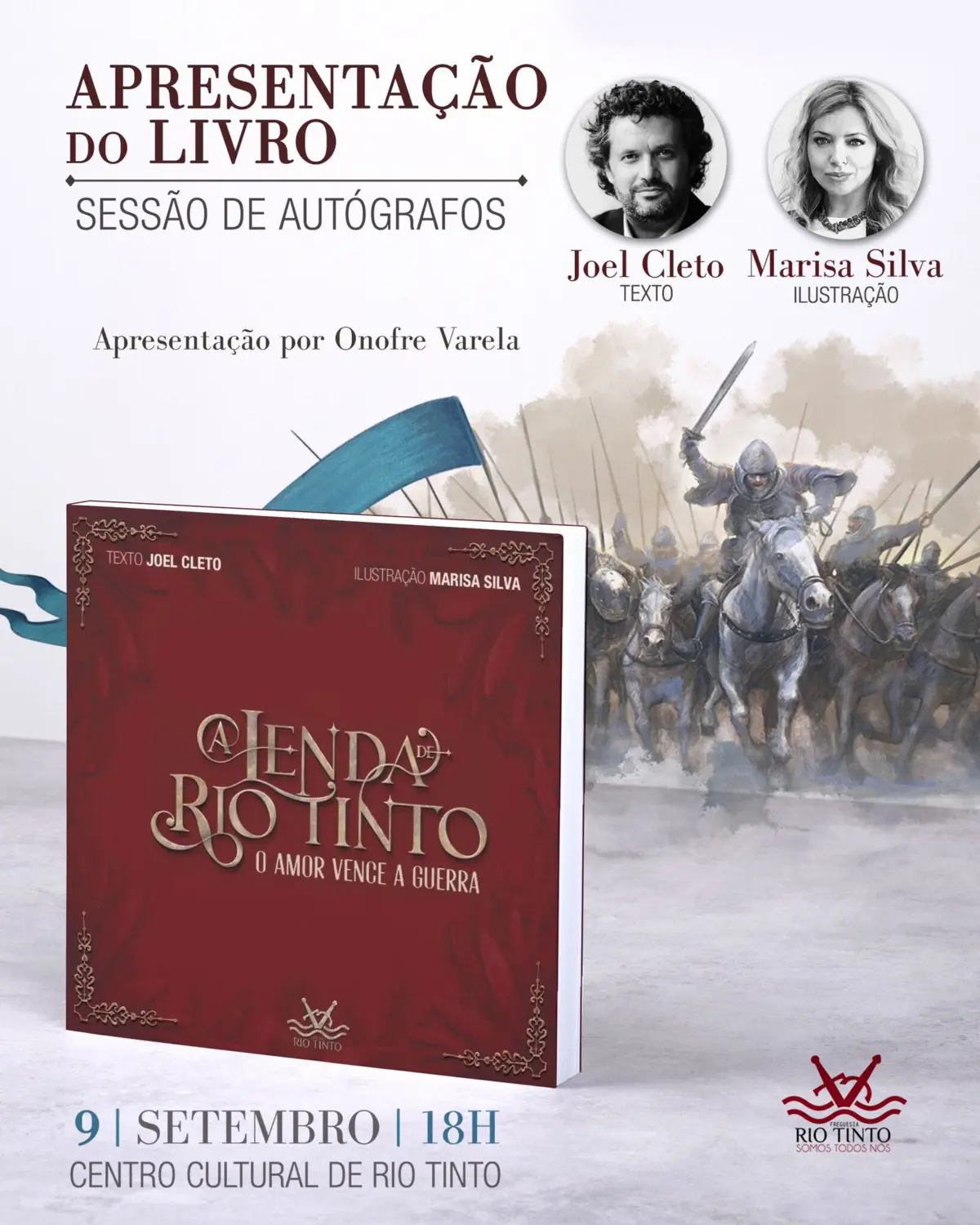 Imagem de contexto do artigo Livro sobre a lenda de Rio Tinto apresentado no próximo sábado