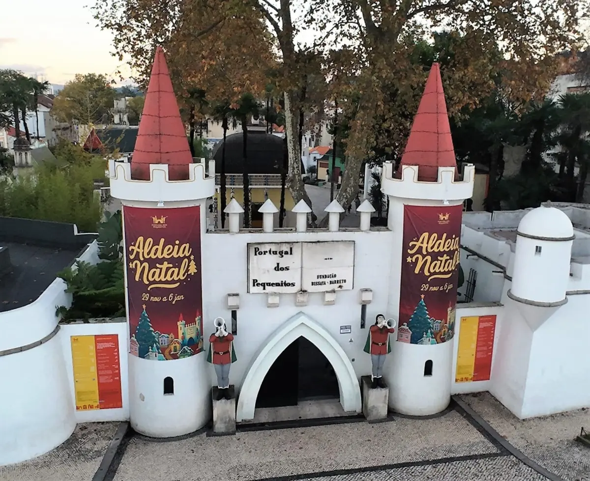 A magia do Natal no Portugal dos Pequenitos. em Coimbra