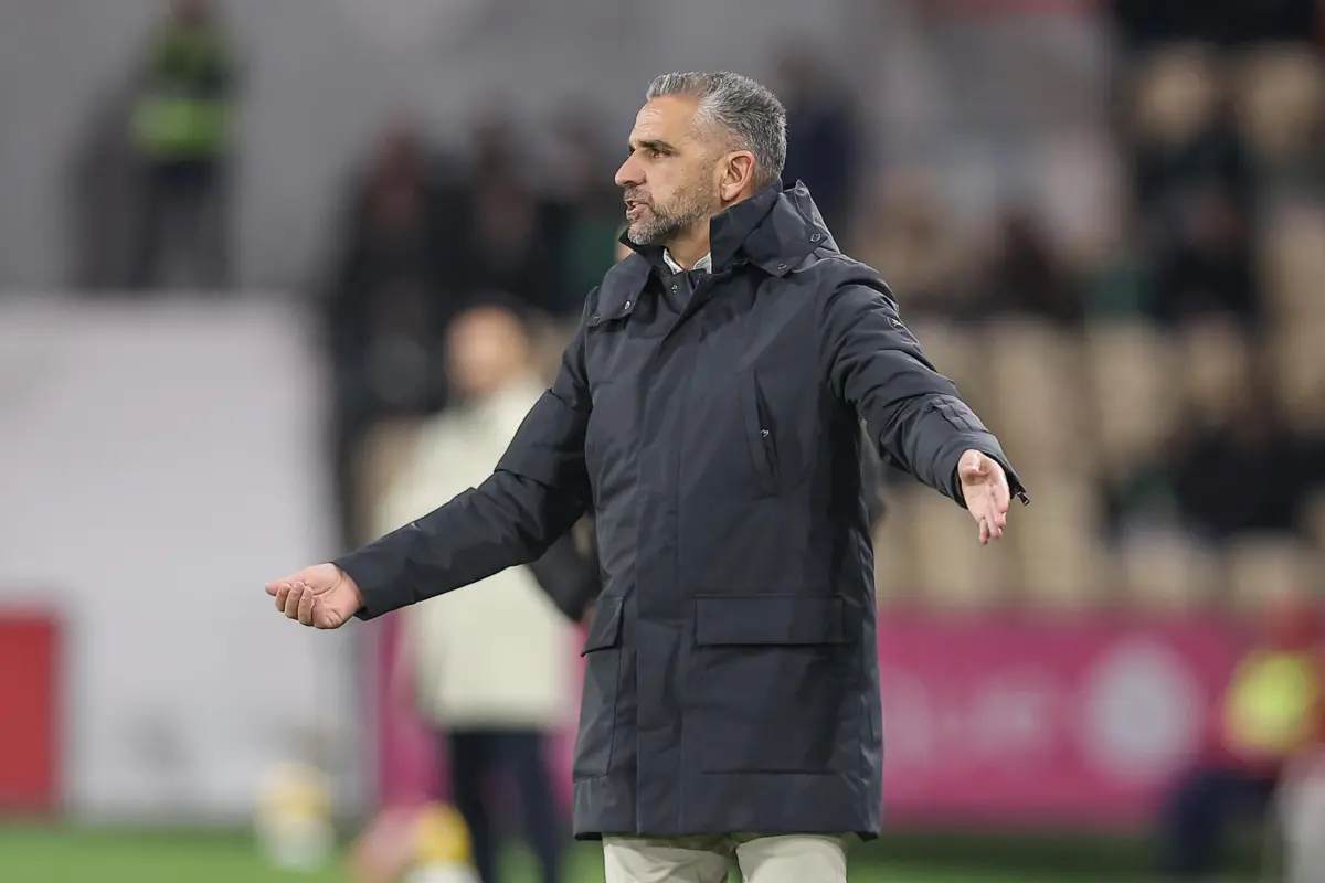 Rui Borges, treinador do Sporting