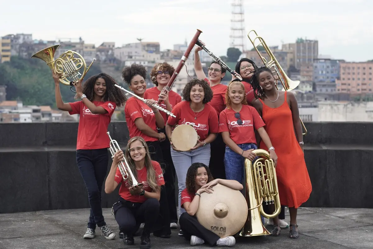 Projeto de inserção de raparigas de famílias desfavorecidas do Rio de Janeiro, noi Brasil, já soma 700 elementos em formação