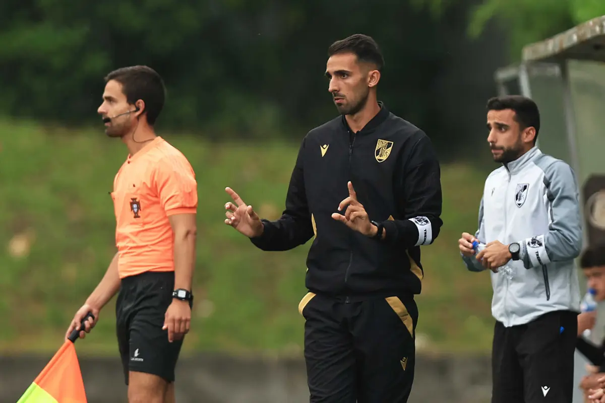 Gil Lameiras, treinador da equipa B do Vitória de Guimarães