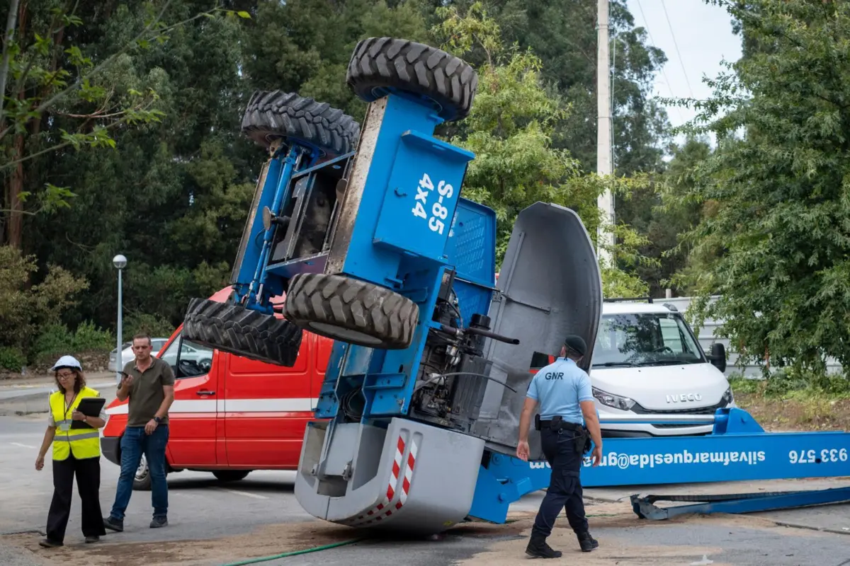 Imagem de contexto do artigo Queda de grua em Gondomar causa um morto