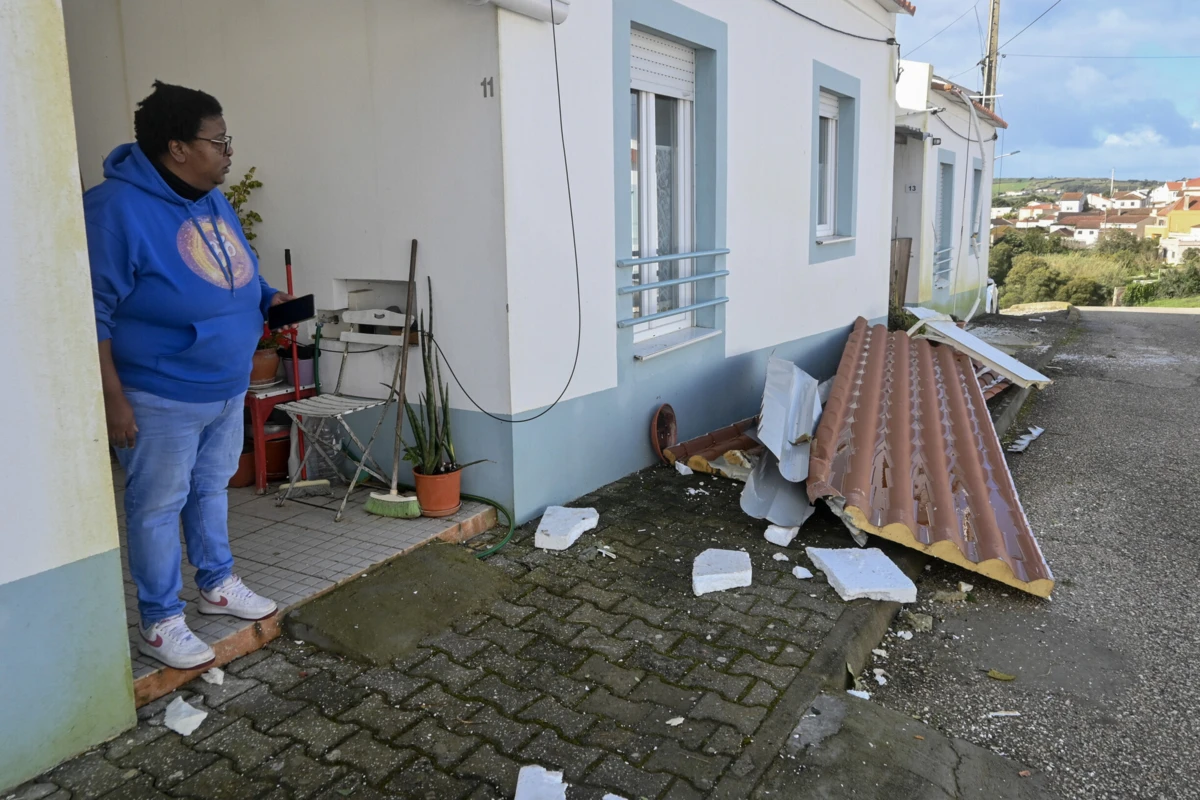 Imagem de contexto do artigo "Parece que andava aqui o diabo". Desalojados sem memória de uma noite idêntica na Lourinhã