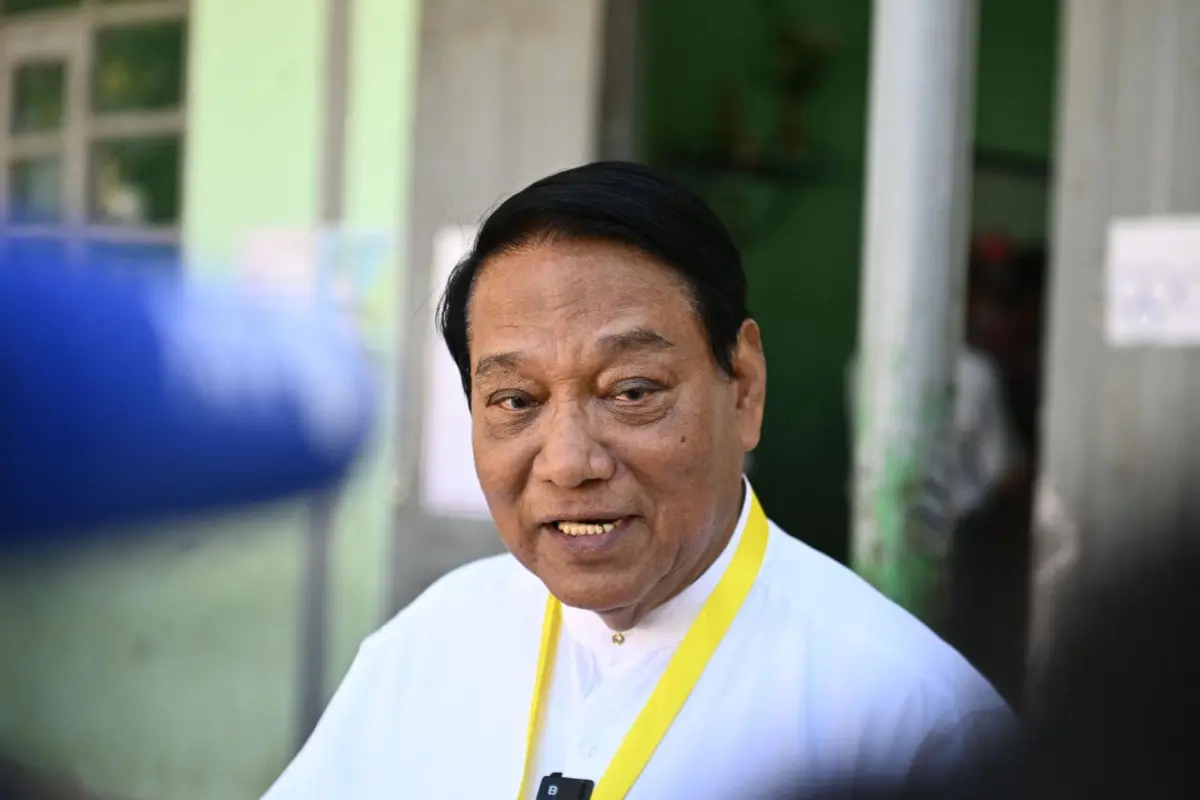 Líder do Partido da União, Solidariedade e Desenvolvimento, Khin Yi