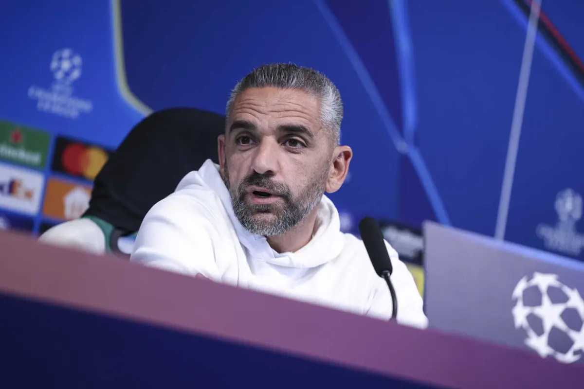 Rui Borges, treinador do Sporting