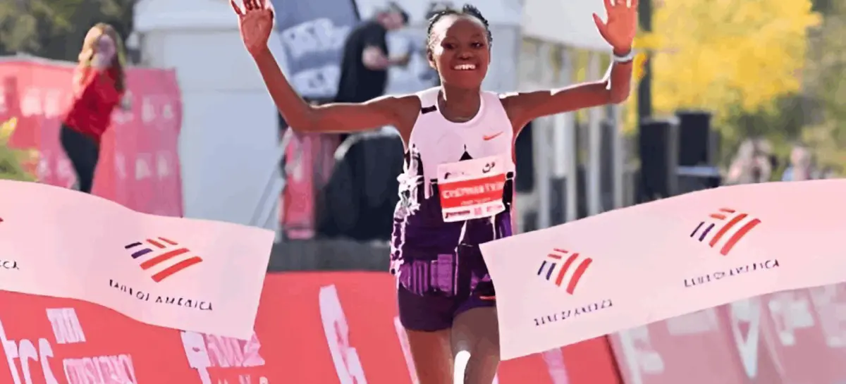 Ruth Chepngetich brilhou em Chicago