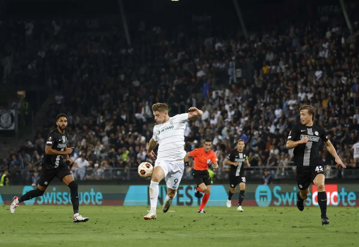 Gyokeres voltou a festejar com a camisola do Sporting