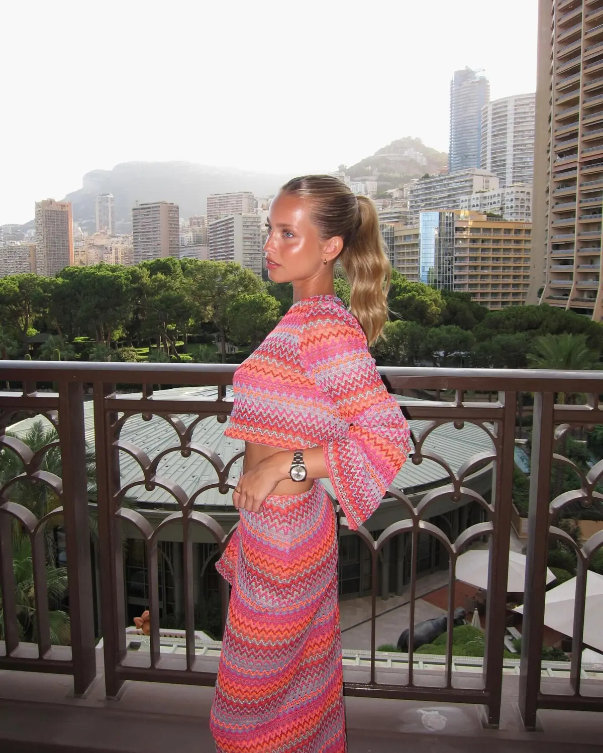 Atriz está de férias no Mónaco
