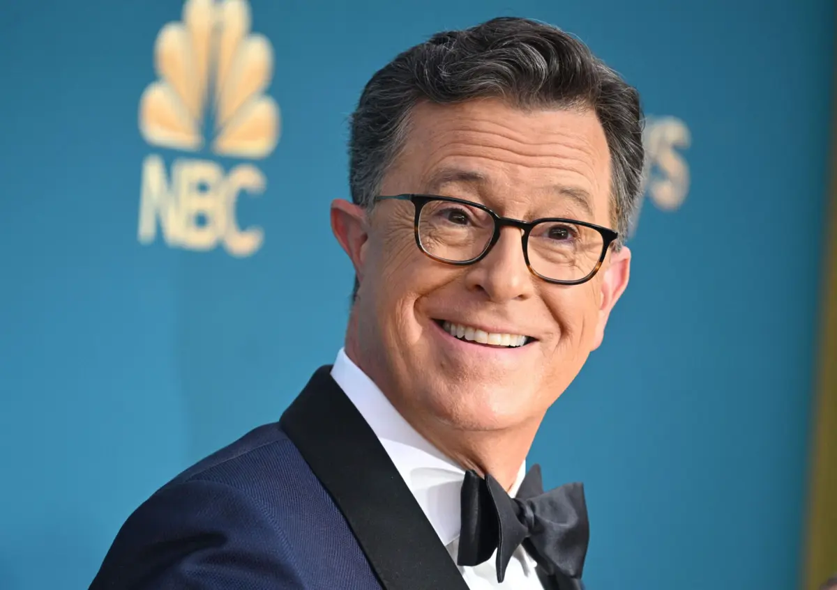 O apresentador Stephen Colbert é um crítico ferrenho de Donald Trump