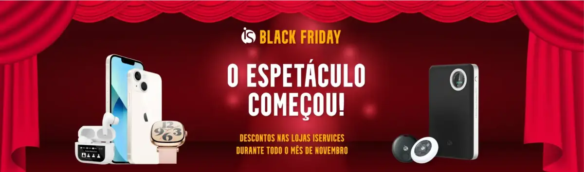 Imagem de contexto do artigo Aproveite a Black Friday da iServices para um Natal mais especial