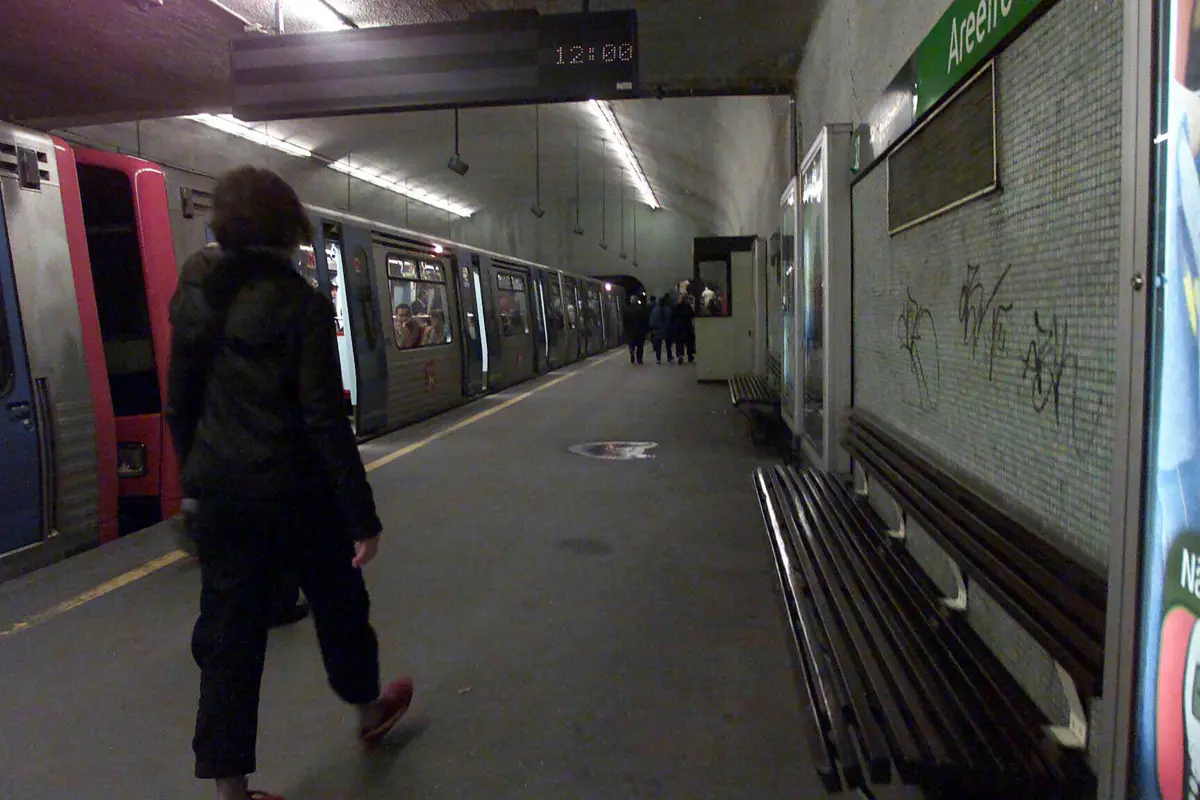 Imagem de contexto do artigo Interrompida circulação na Linha Verde do Metro de Lisboa