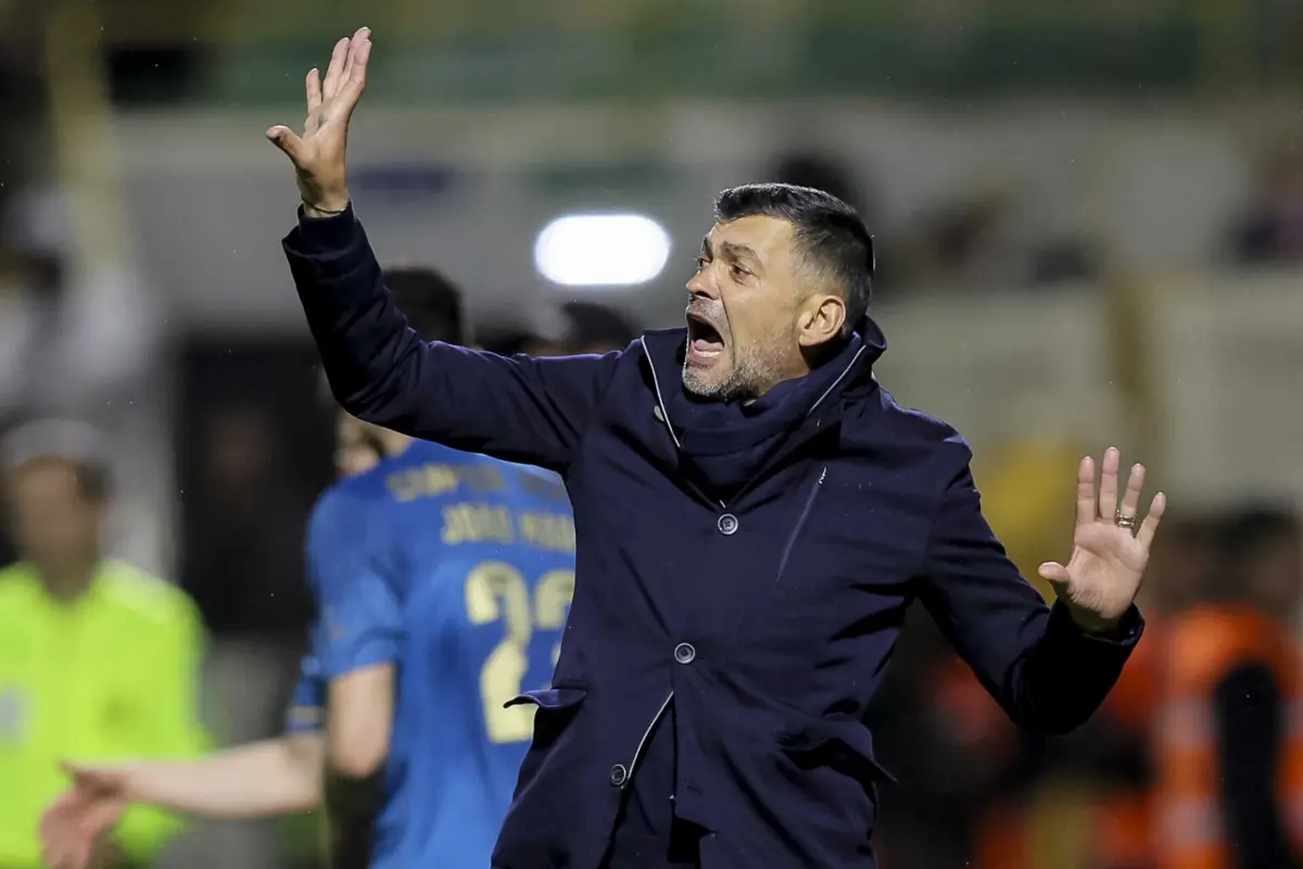 Sérgio Conceição, treinador do F. C. Porto