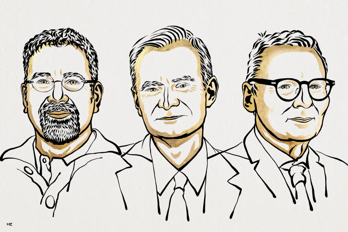 Daron Acemoglu, Simon Johnson e James Robinson