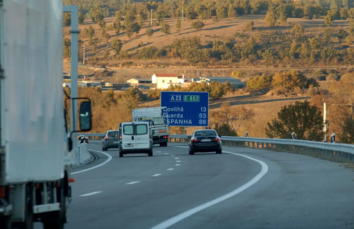 A23 liga Torres Novas à Guarda
