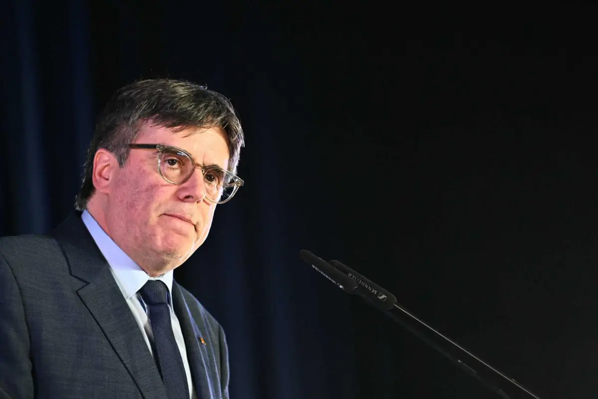 O separatista catalão Carles Puigdemont