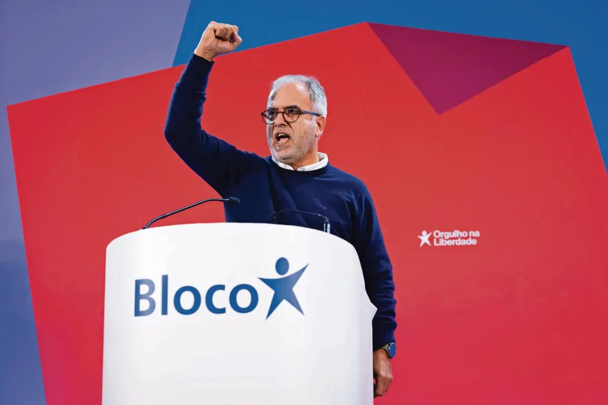 O coordenador nacional do BE, José Manuel Pureza