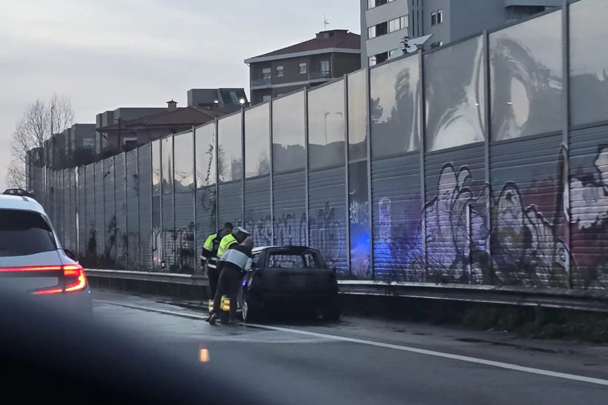 Incêndio condicionou o trânsito