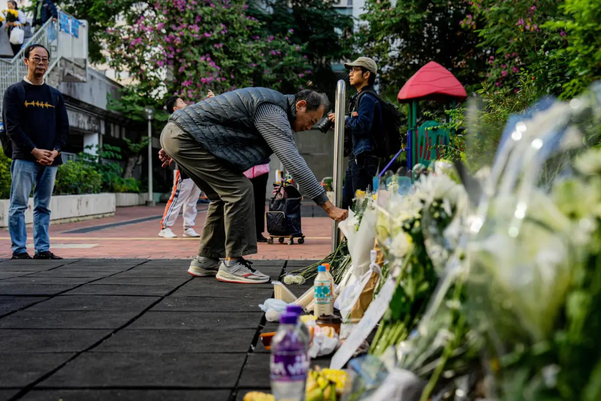 Imagem de contexto do artigo Hong Kong inicia três dias de luto após incêndio que matou 128 pessoas