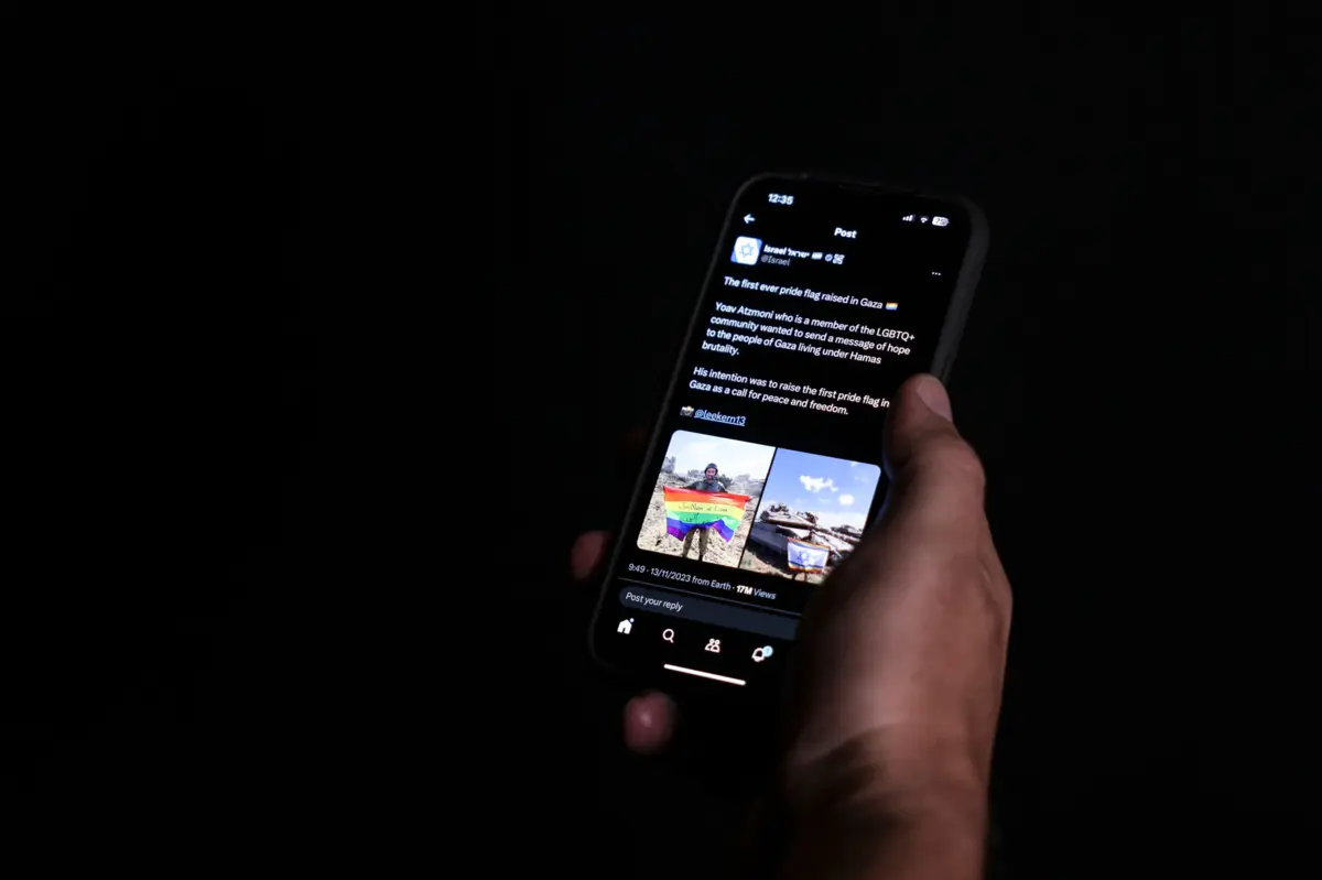 Imagem de contexto do artigo Bruxelas lança processo contra X por difusão de conteúdos ilegais sobre guerra Hamas-Israel