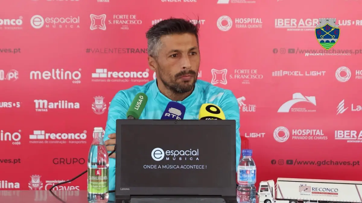 O embate entre o Chaves e o Benfica está agendado para as 15.30 horas de sábado