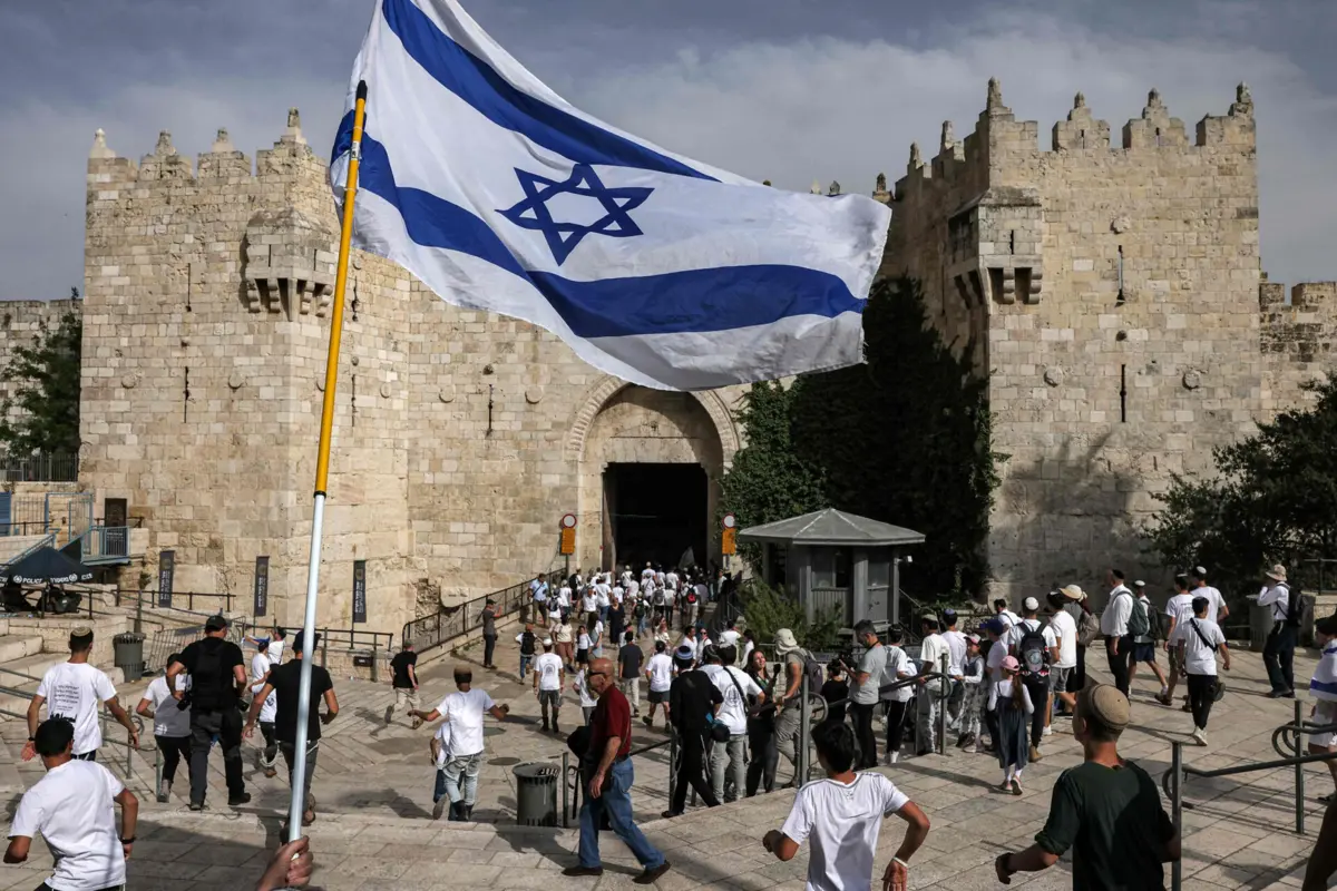 Imagem de contexto do artigo Altercações e insultos em marcha de nacionalistas israelitas para celebrar “Dia de Jerusalém”
