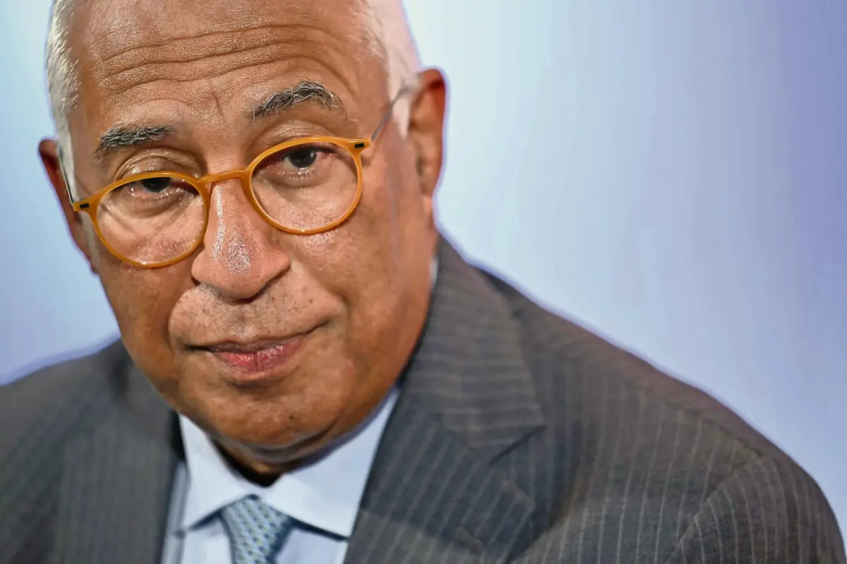 António Costa, presidente do Conselho Europeu