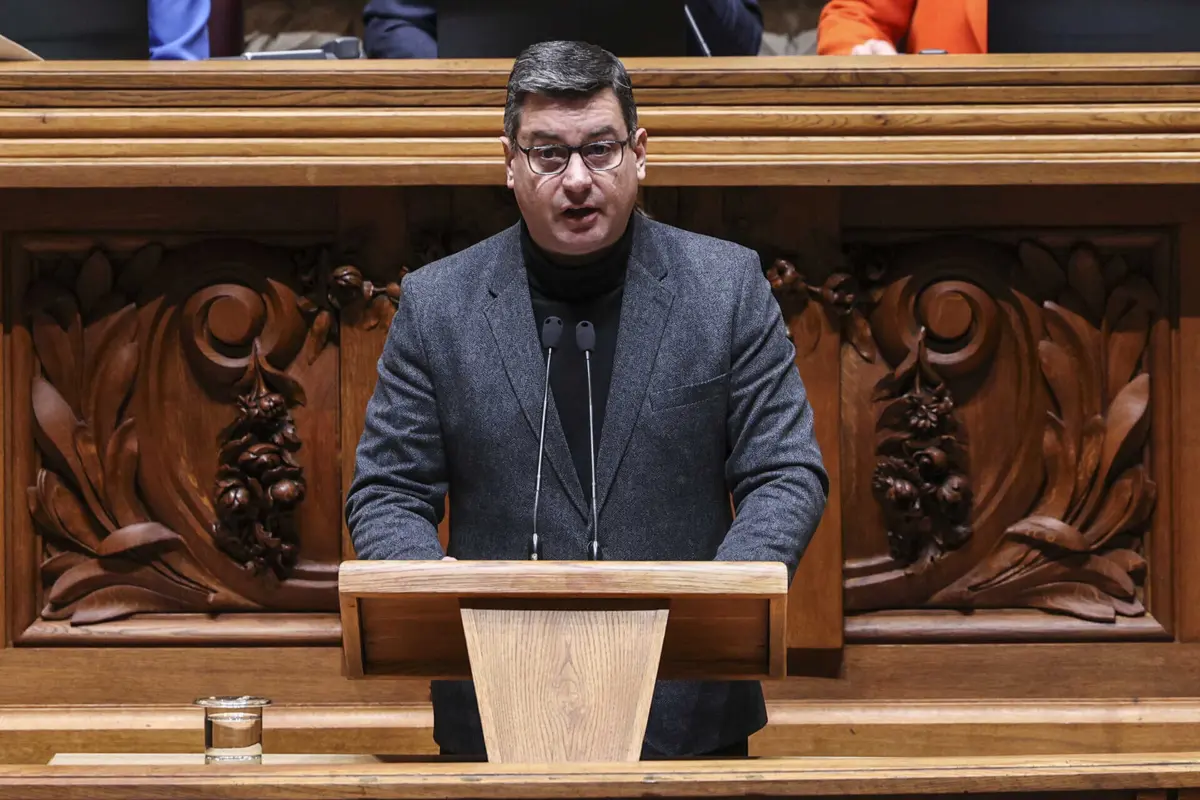 O deputado do PCP, Bruno Dias