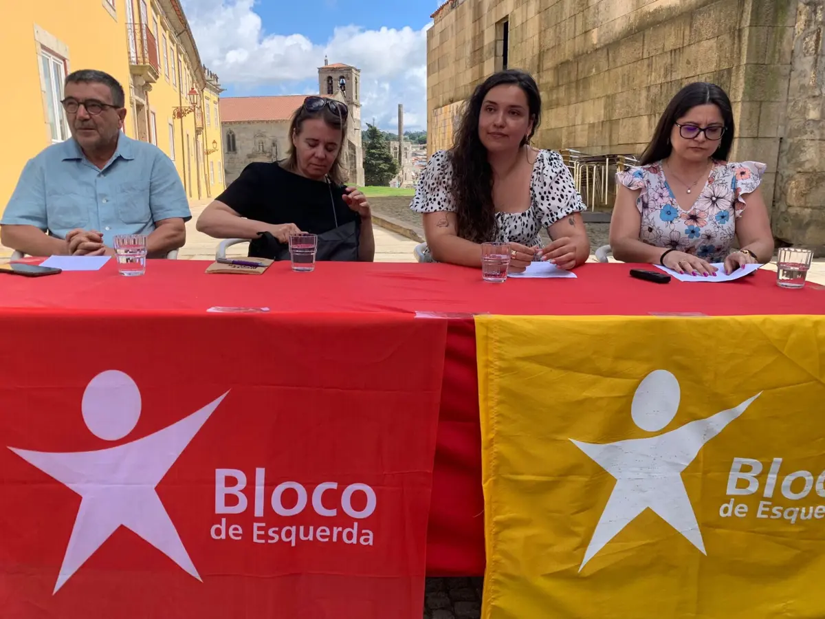Apresentação da candidata do Bloco de Esquerda à Câmara de Barcelos, Joana Neiva