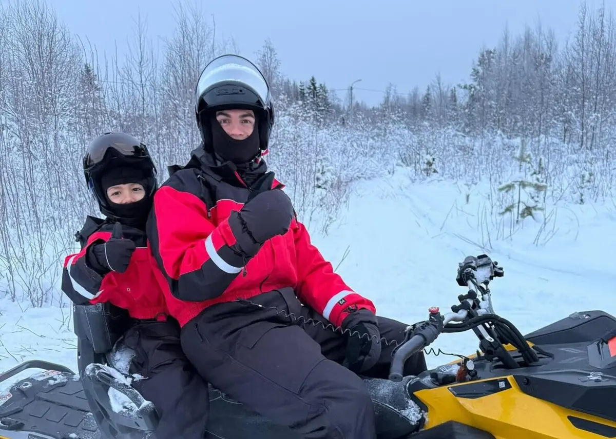 Cristiano Ronaldo viajou com a família para a Lapónia