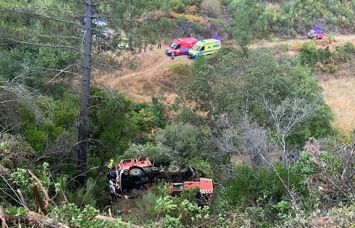 Acidente com veículo dos Bombeiros da Covilhã foi fatal para um ocupante