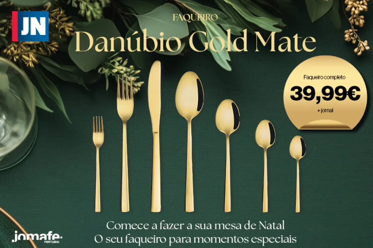 Imagem de contexto do artigo Faqueiro JN Danúbio Gold Mate