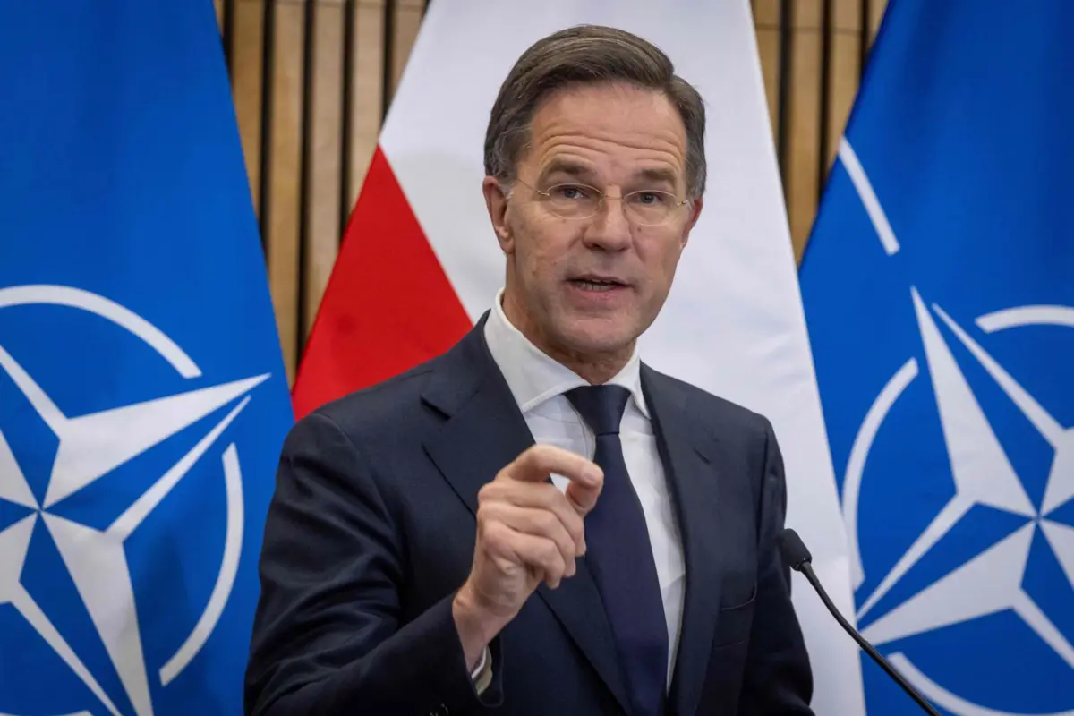 Secretário-geral da NATO, Mark Rutte