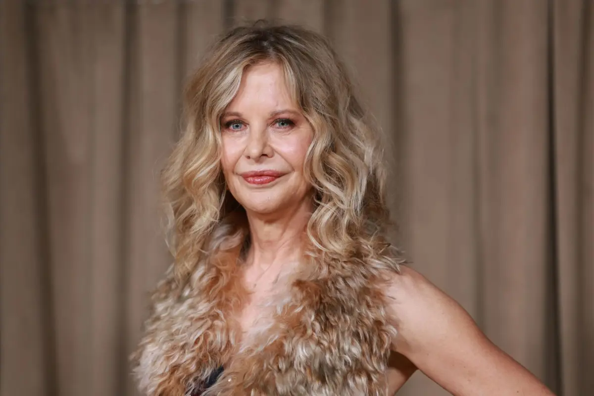 A atriz de "Top gun" e a "Sintonia de amor", Meg Ryan