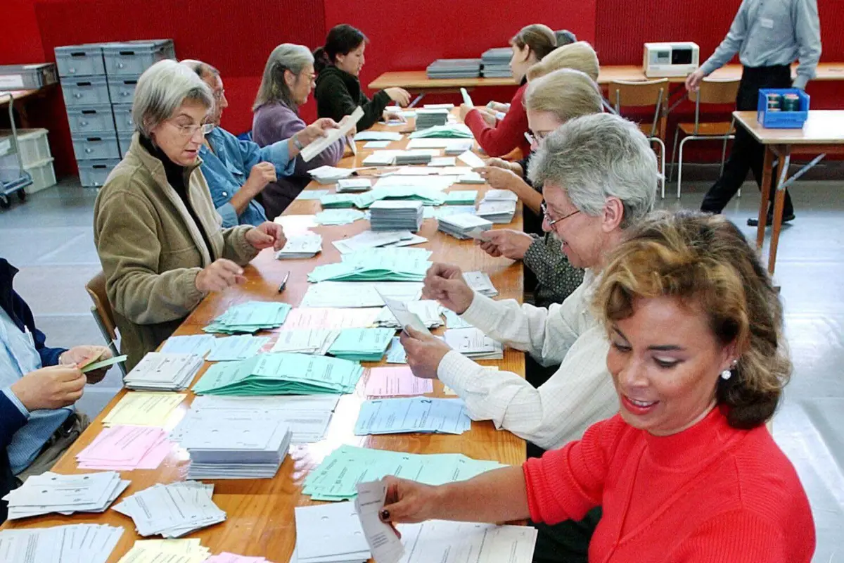 Dia de referendos nacionais e locais na Suíça, nomeadamente sobre o sistema de pensões