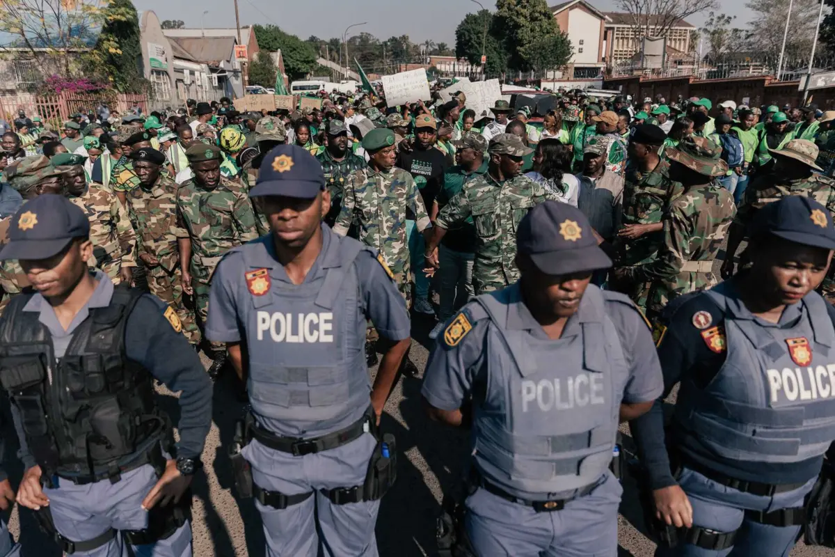 Polícia sul-africana